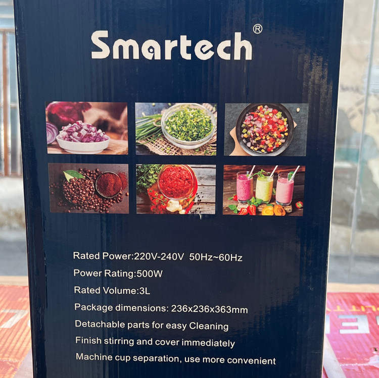 خردکن 2 کاسه smartech