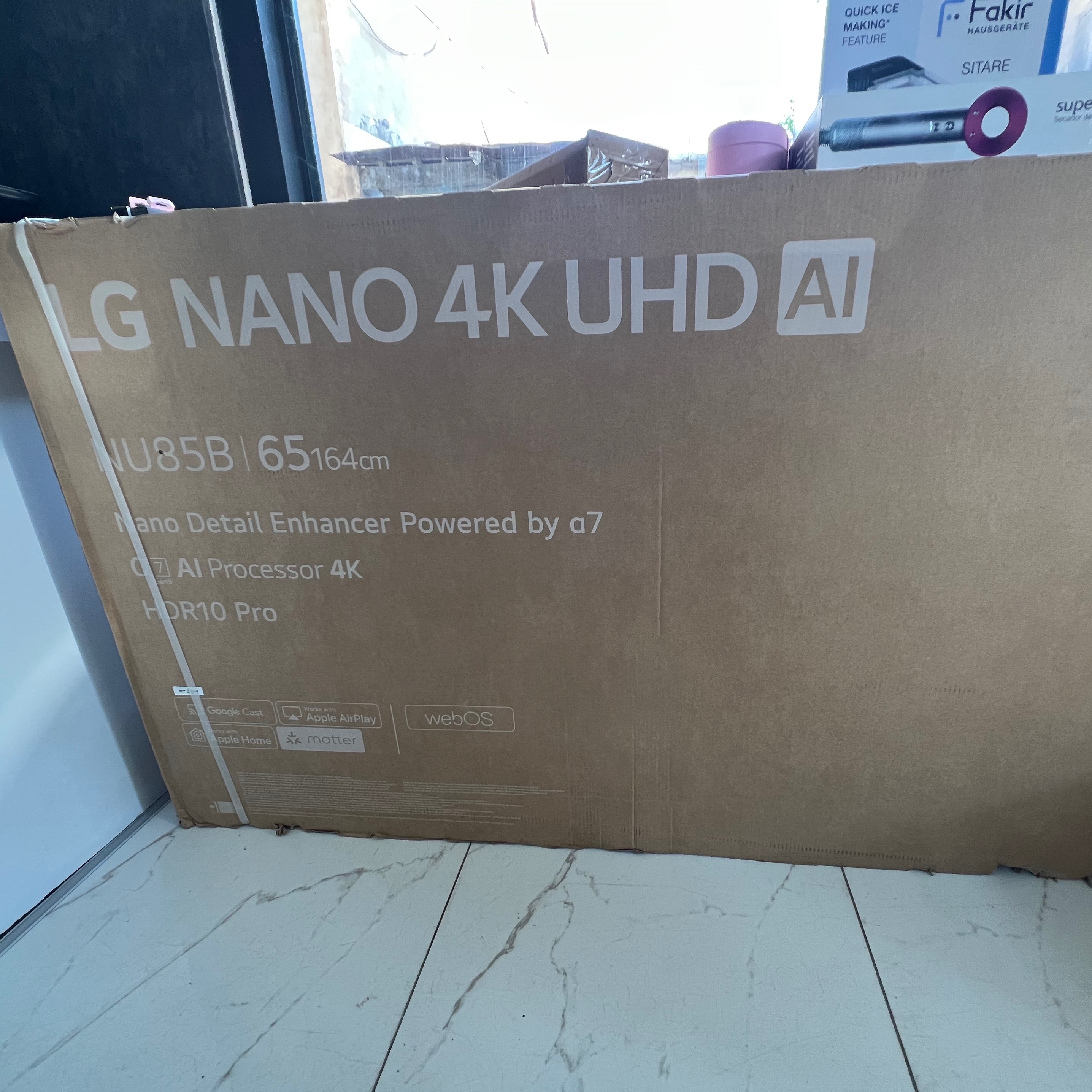 تلویزیونک الجی 65 اینج مدل nu85B