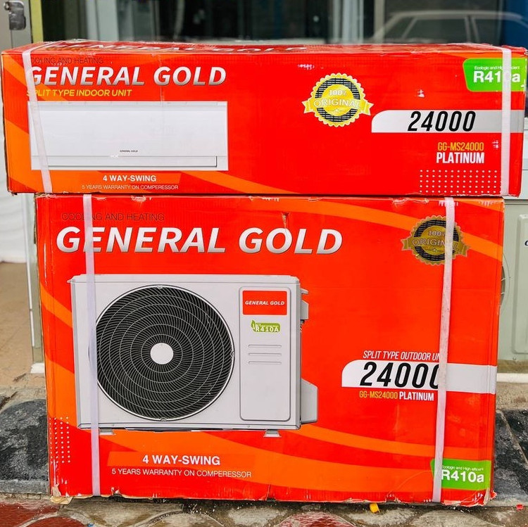 کولر گازی جنرال گلد 24000 پلاتنیومی