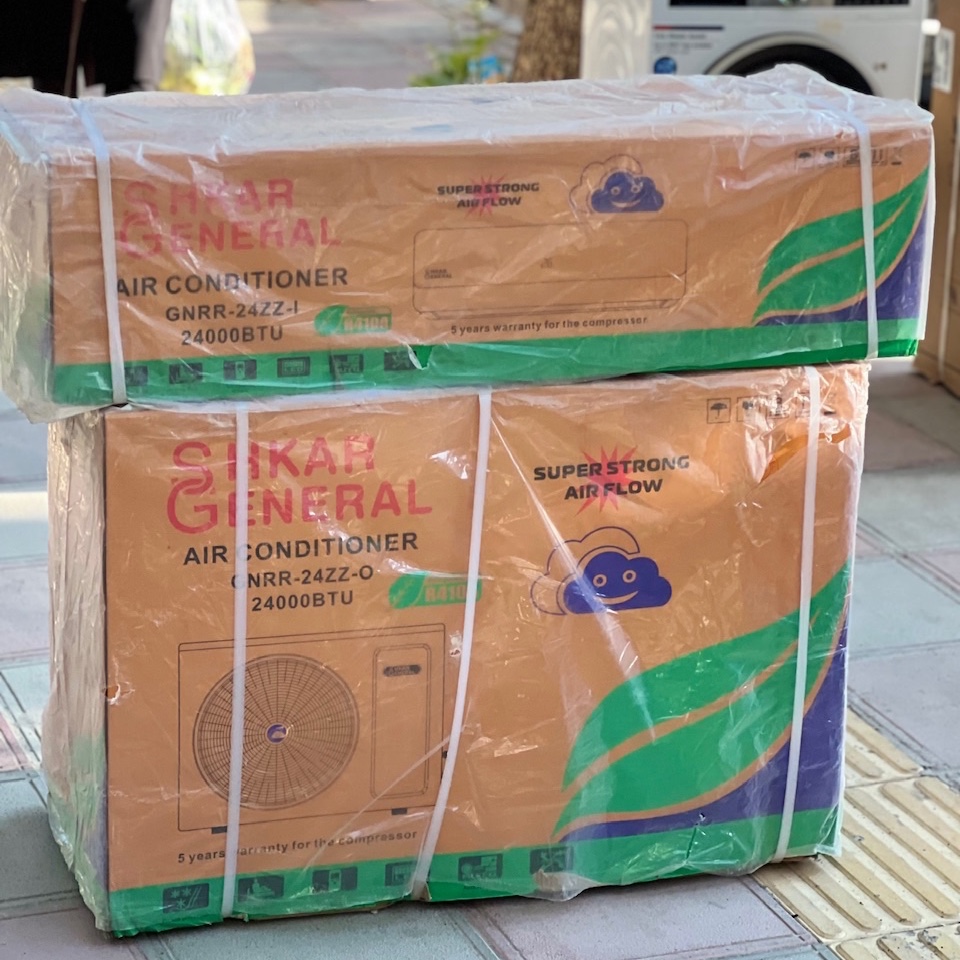 کولرگازی جنرال شکار سایز 24000 موتور سنگین