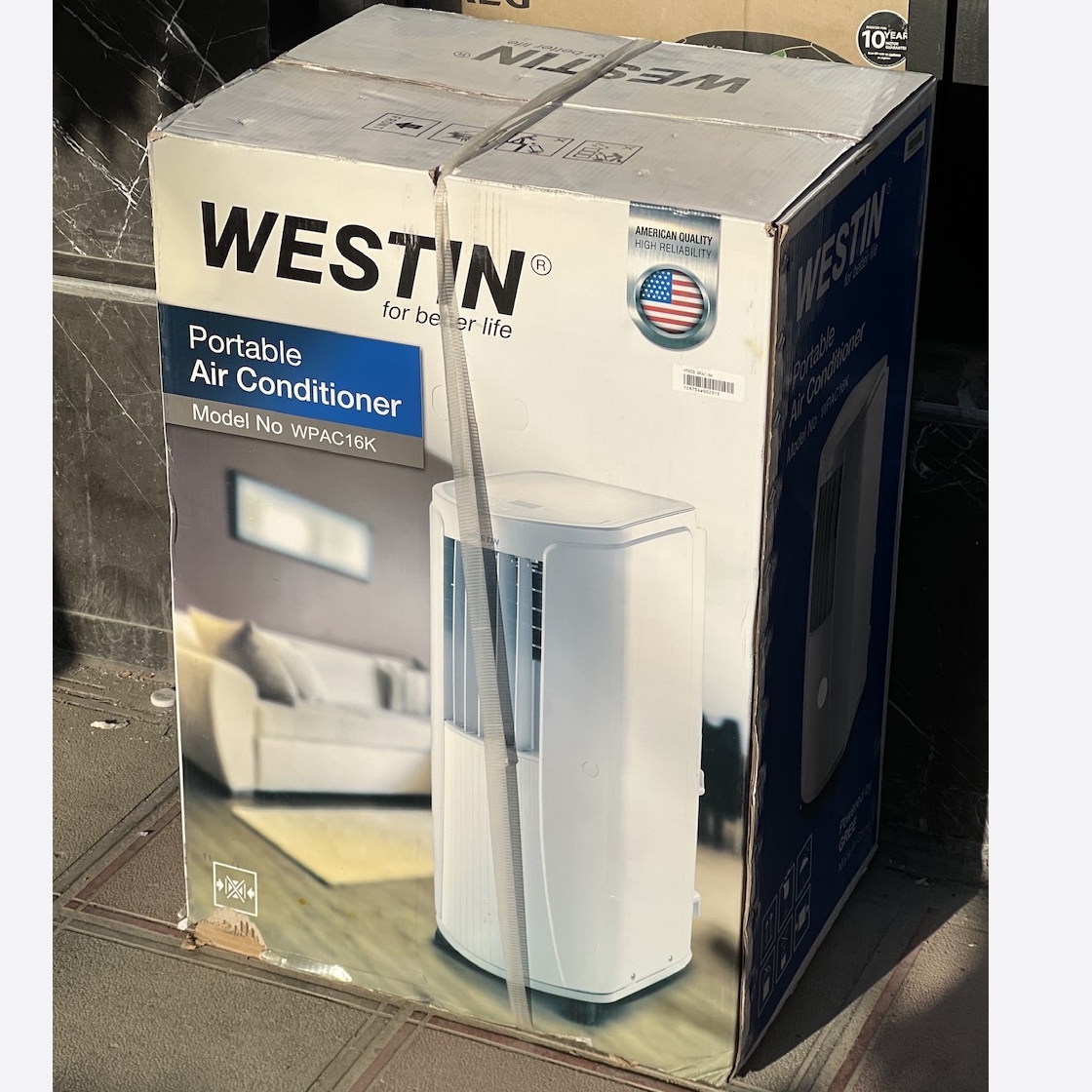 کولر گازی پرتابل 16000 وستین westin
