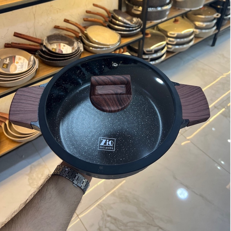 سری ماهیتابه رژیمی وارداتی کف القایی داخل گرانیتی زیو