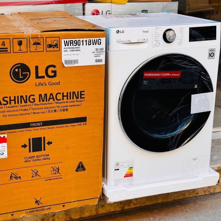 لباس شویی 11 کیلو گرم Lجی مدل R9